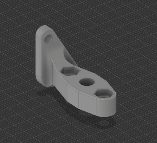 Fixed BLTouch mount for Ugly Ender 3 V2 Toolhead