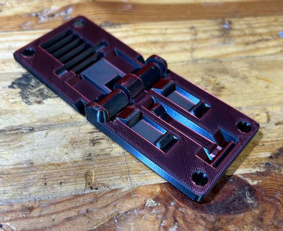 Print In Place Folding Pocket Phone Stand, version 1
