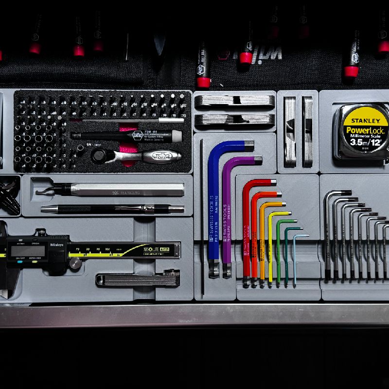 PB Swiss Torx Wrench Holder for Gridfinity by _IanOfEarth