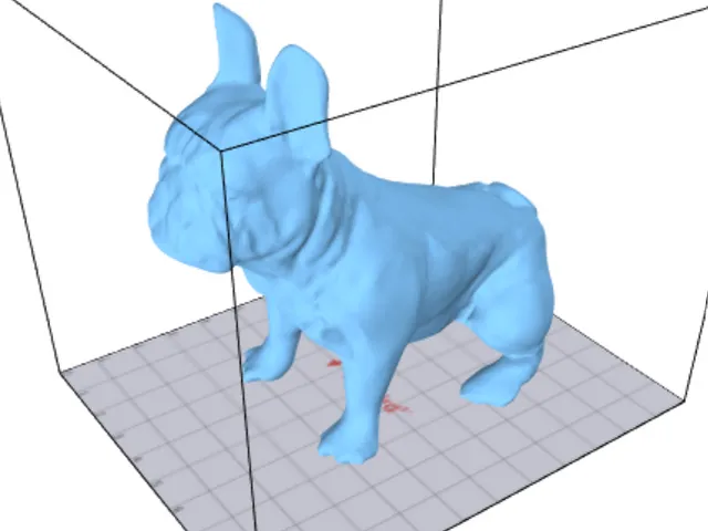 Cute French bulldog