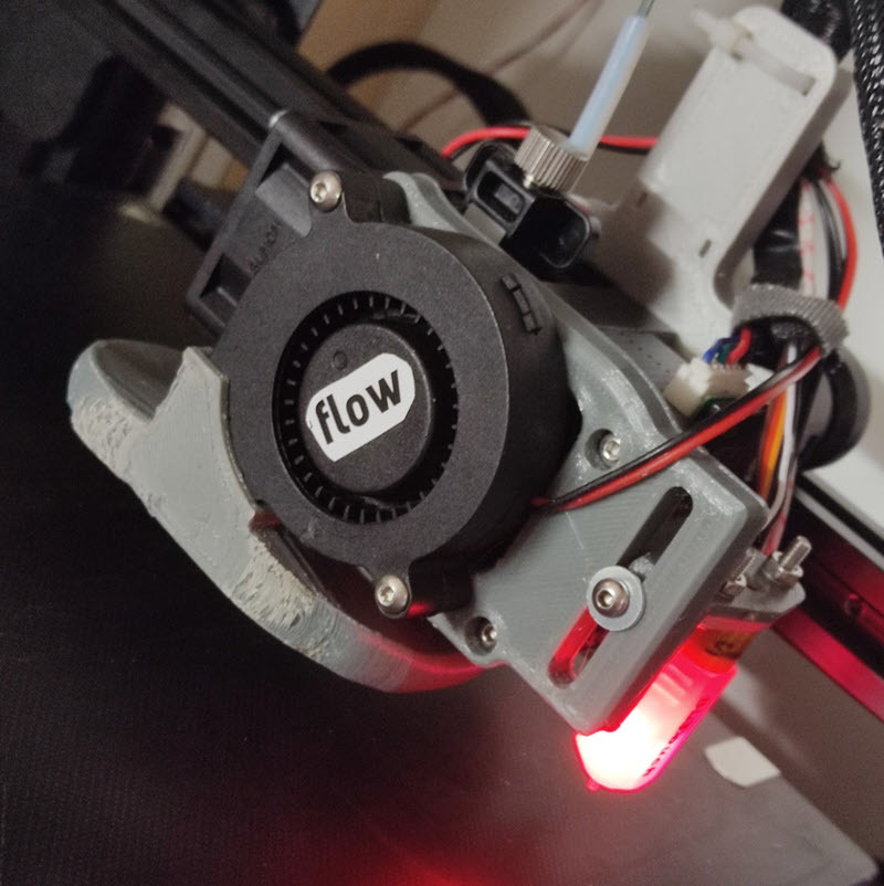 BLTouch Adapter for Thorinair's Hemera Spaceship Airduct remix