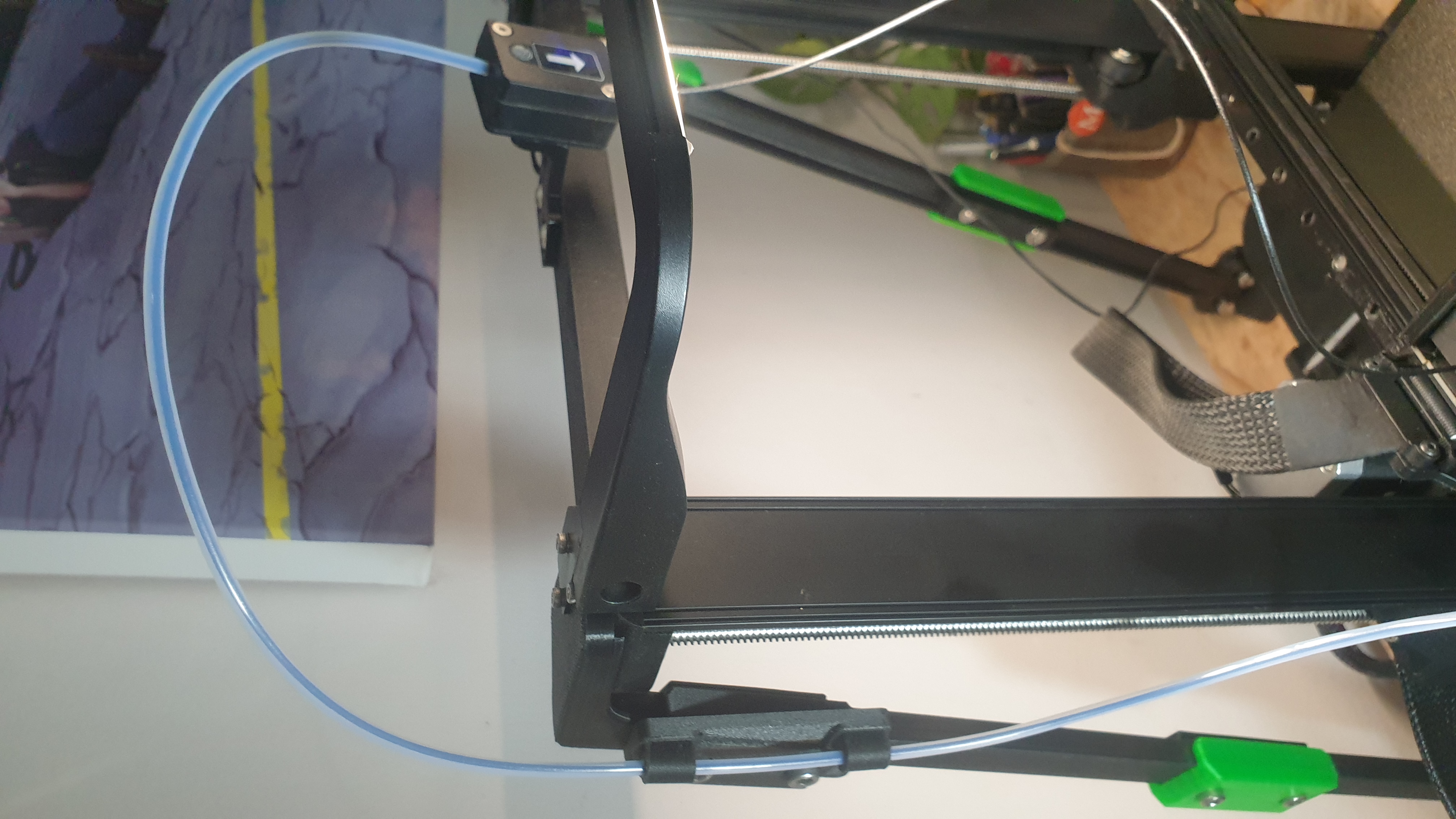 PTFE tube frame mount - LEFT OR RIGHT SIDE  MOUNT