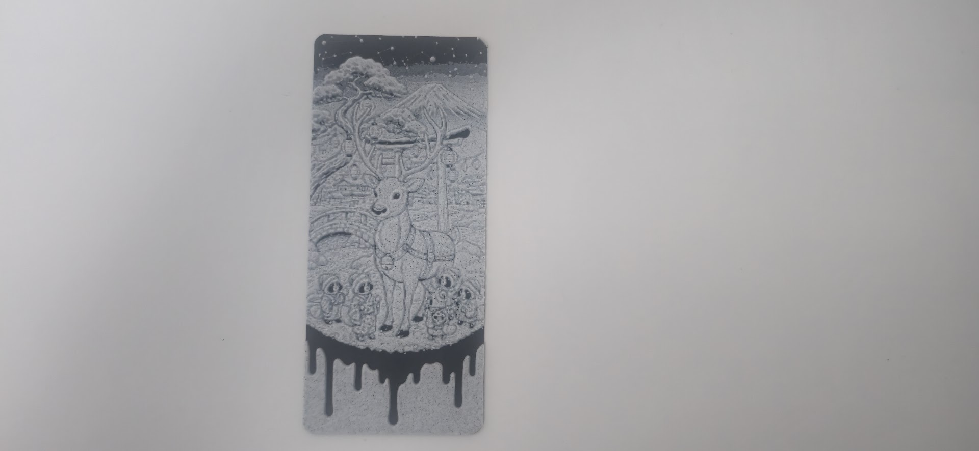 Reindeer Cute Monsters Fuji Bookmark
