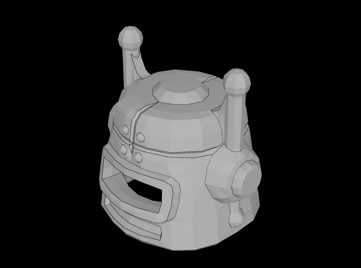 Lego Compatible (87992.dat) Minifig Headgear Helmet Robot with Eye Slot and Antennas