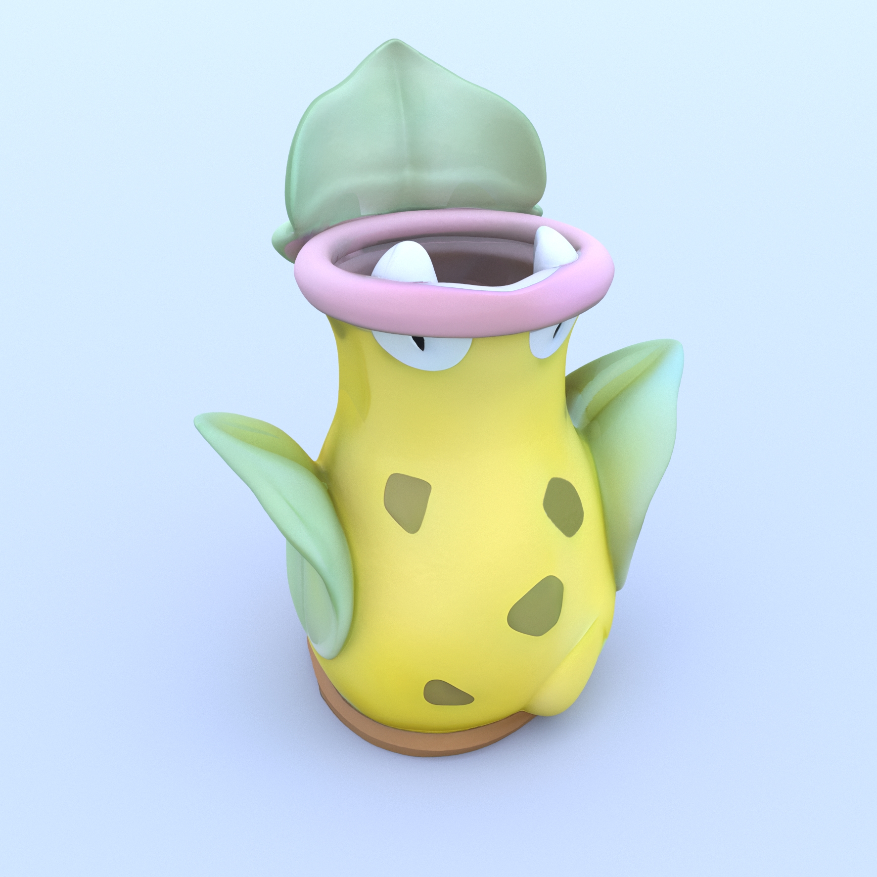℗071 Victreebel jug Pokemon 3d model