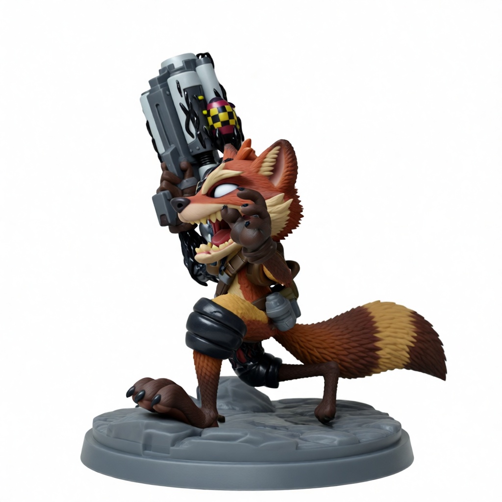 venomized rocket racoon — miniatura 3