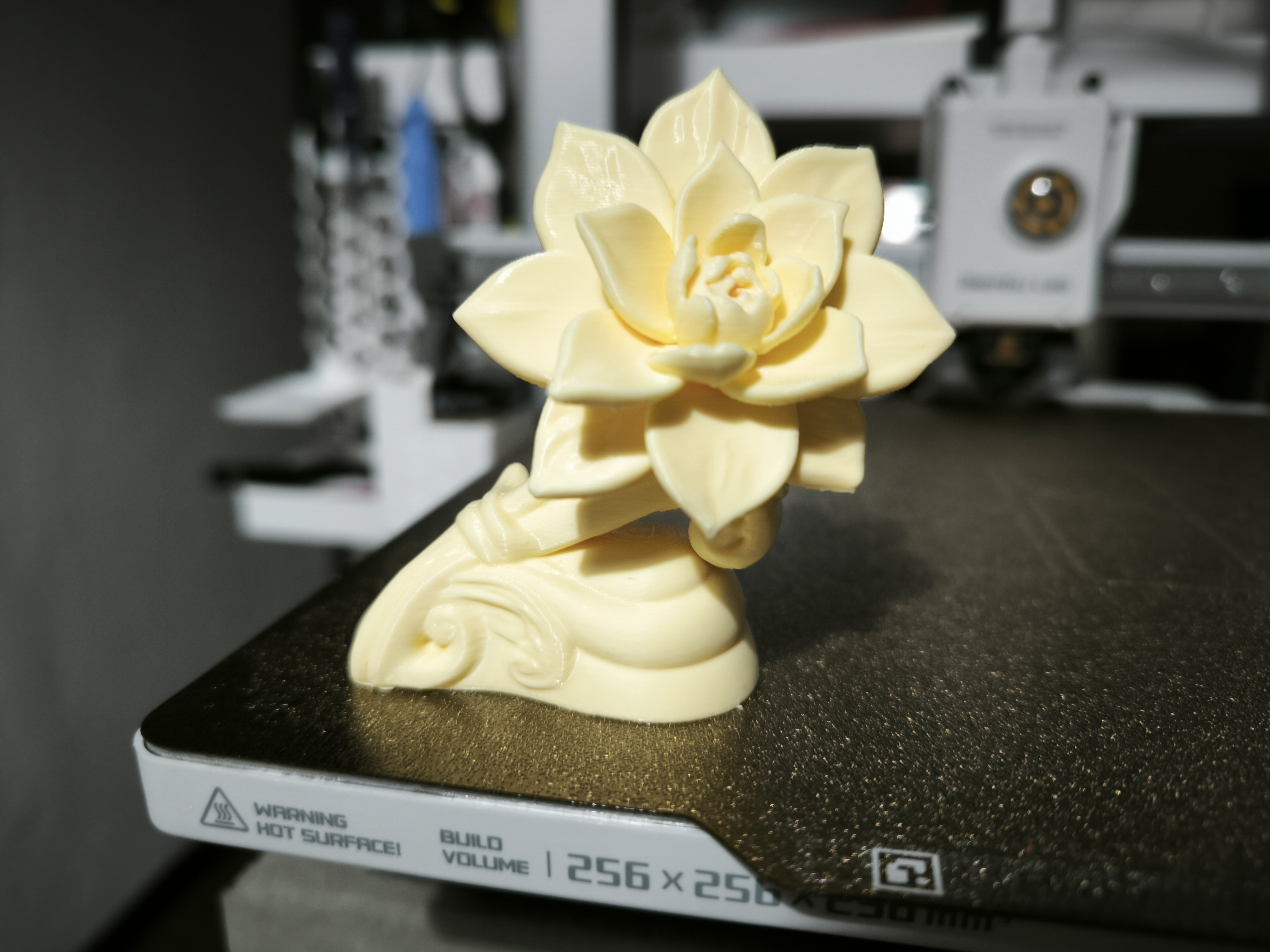 Stone Flower Decor #2