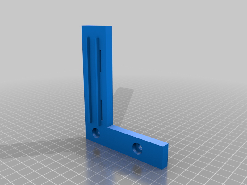 bed_powercable bracket - remix of Staffa laterale ferma cavi Sunlu S8 by frankyf71