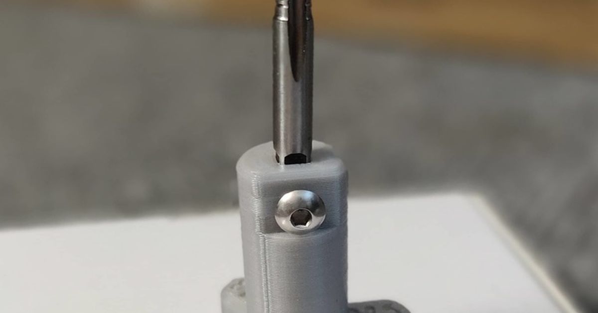 slimline tap holder Gewindeschneidhalter make threads in narrow spaces M3 M4 M5 M6 M8 M10