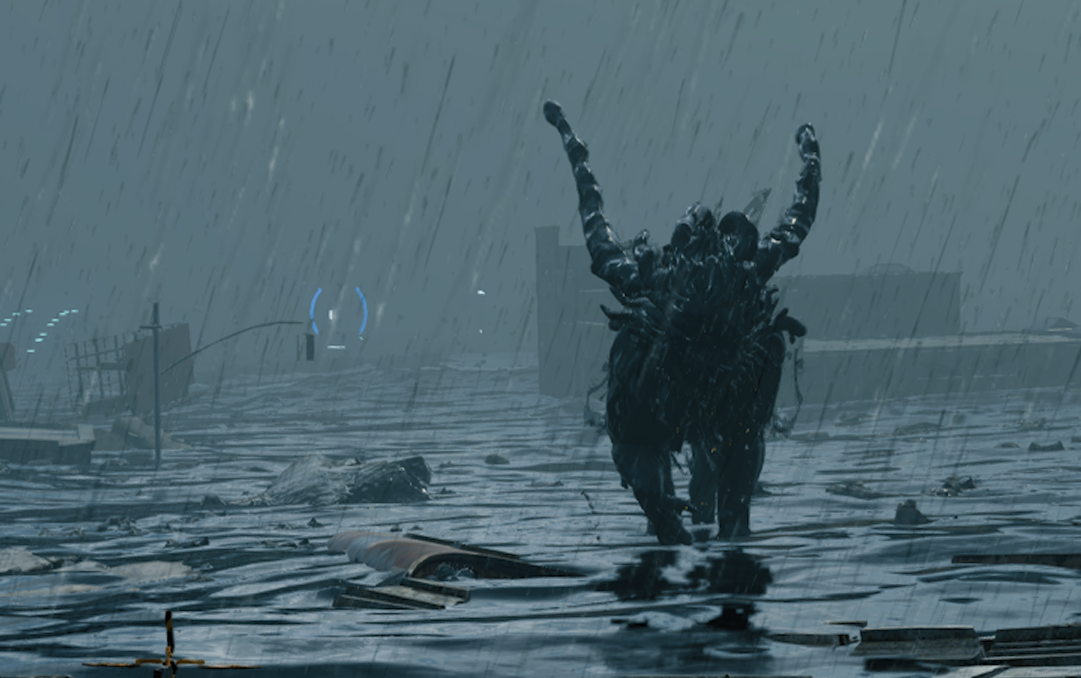 Beached thing Lion from the Death Stranding