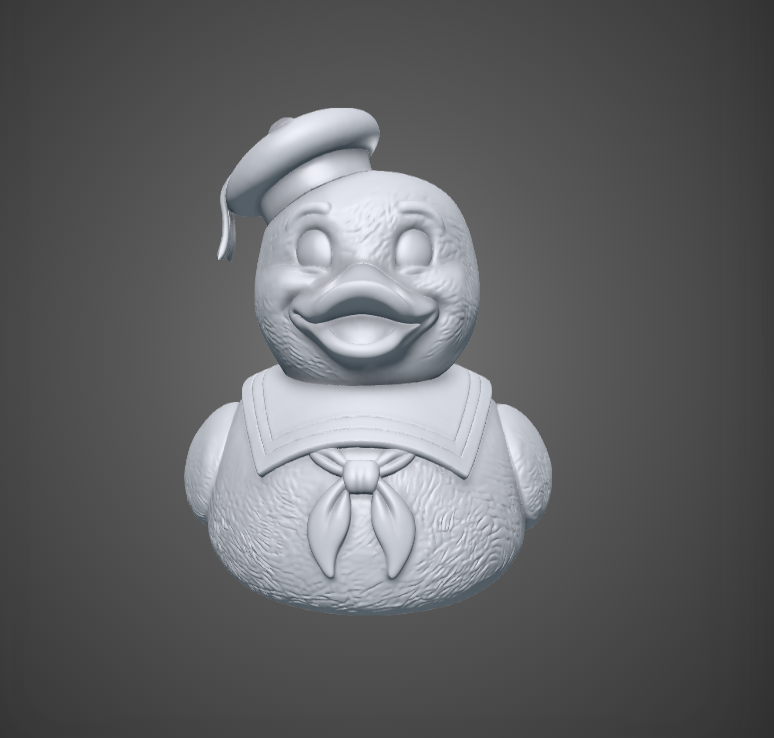 Stay Puft Marshmallow Duck