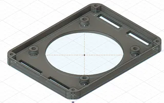 Remix of 3D_Buddha SKR Case top cover with 80mm fan opening