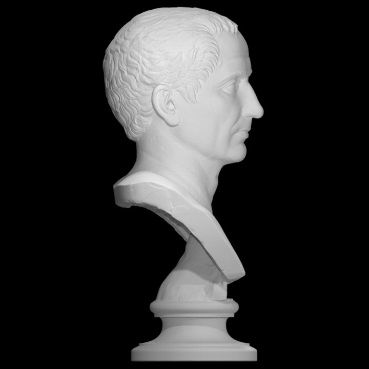 Miniatura 5 do modelo 3D Julius Caesar Bust