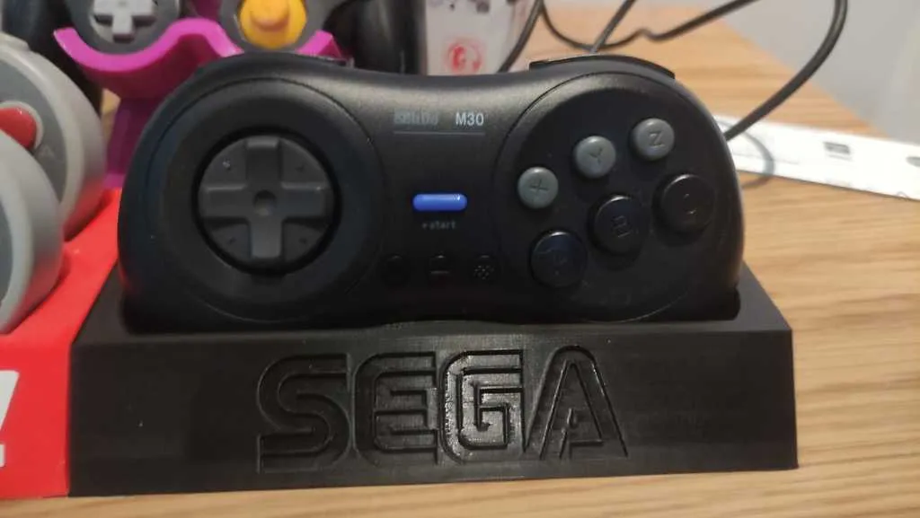 Original Sega Mega Drive Controller / Control Pad | Used - Good Condition | Works With Mega Drive 1 & 2, Master System, Amiga