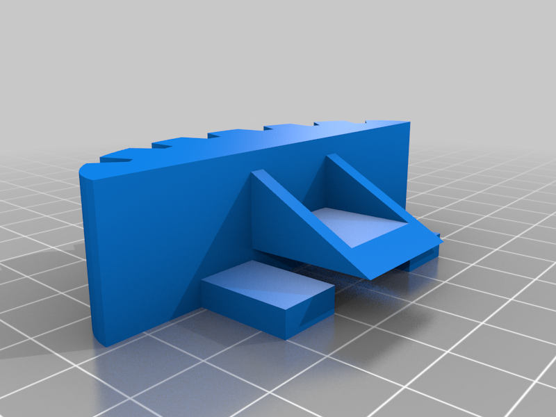 ABRU 20909 Aluminium Loft Ladder Foot by vaderag Download free STL model