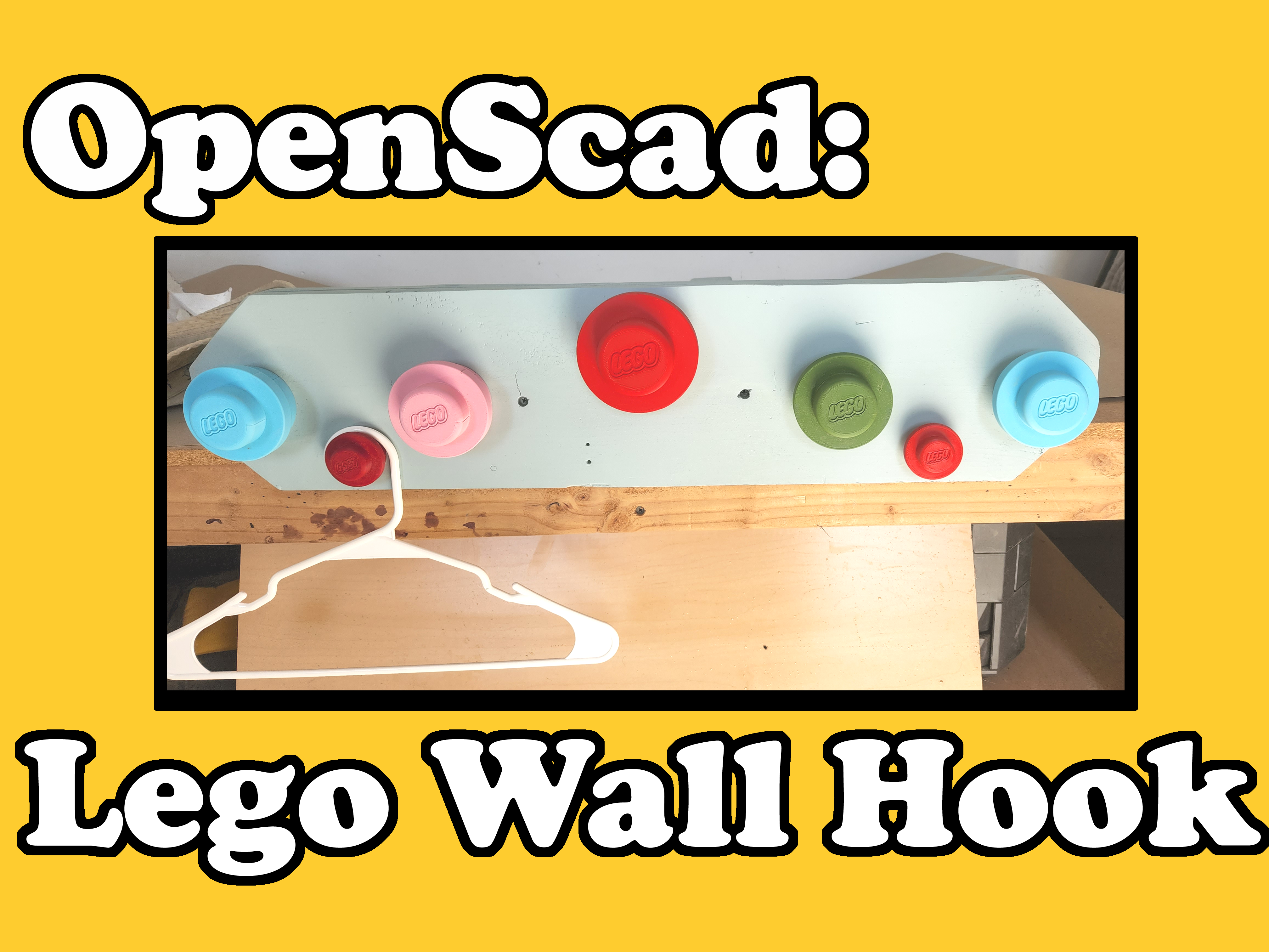 Lego Wall Hanger