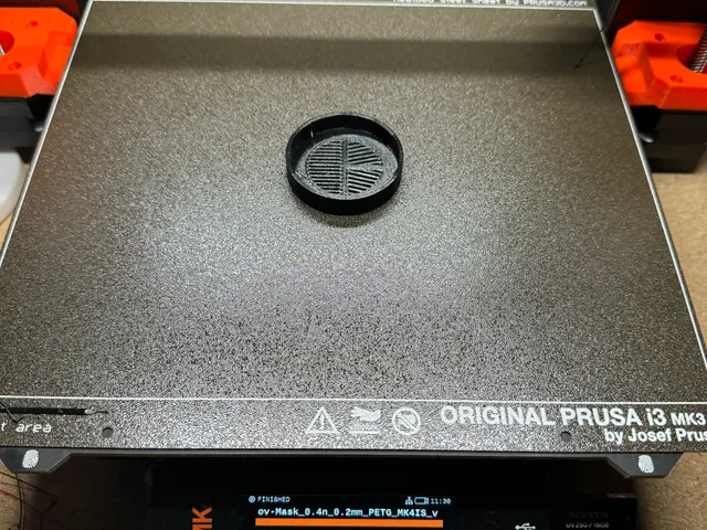 Bahtinov Mask for ZWO 30mm Mini Guide Scope