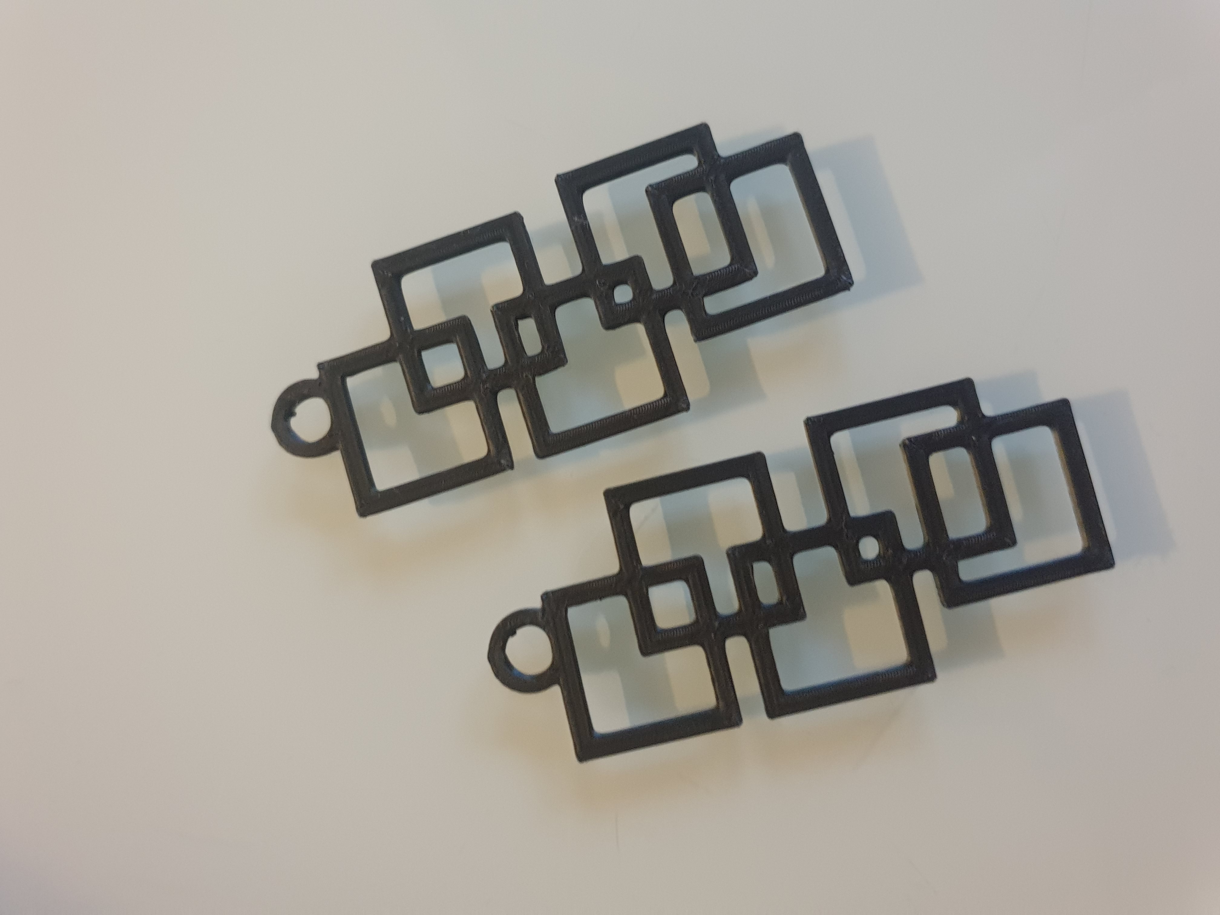 square earrings 2