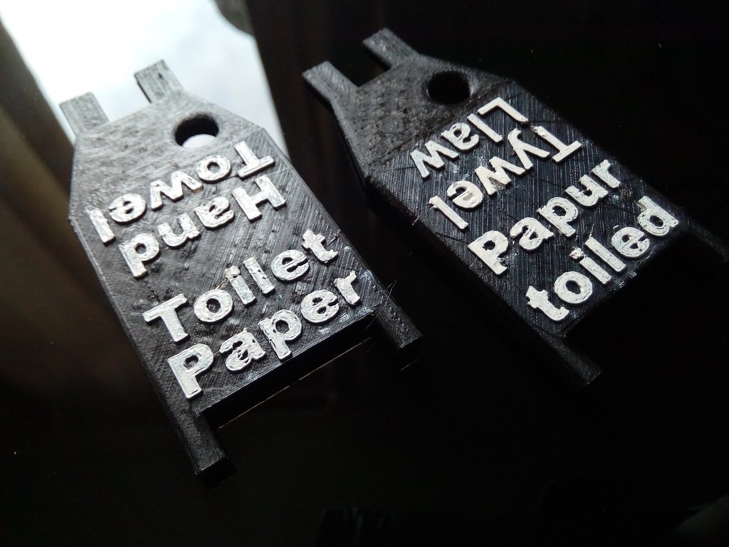 Paper Towel Dispenser Key by Stillwave Download free STL model