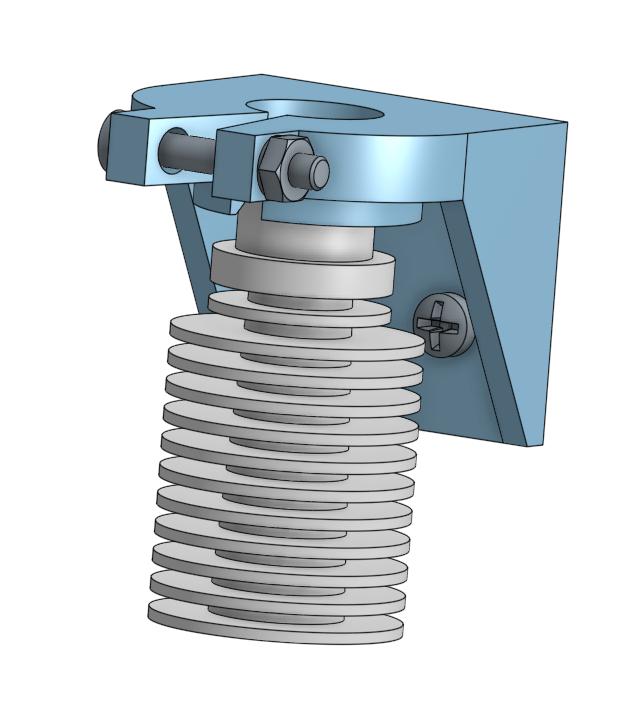 yet another E3D V6 mount for ender 3 v2 by filippo tnt | Download free ...