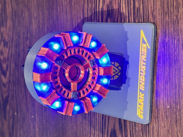 Iron Man Arc Reactor - LED - Battery