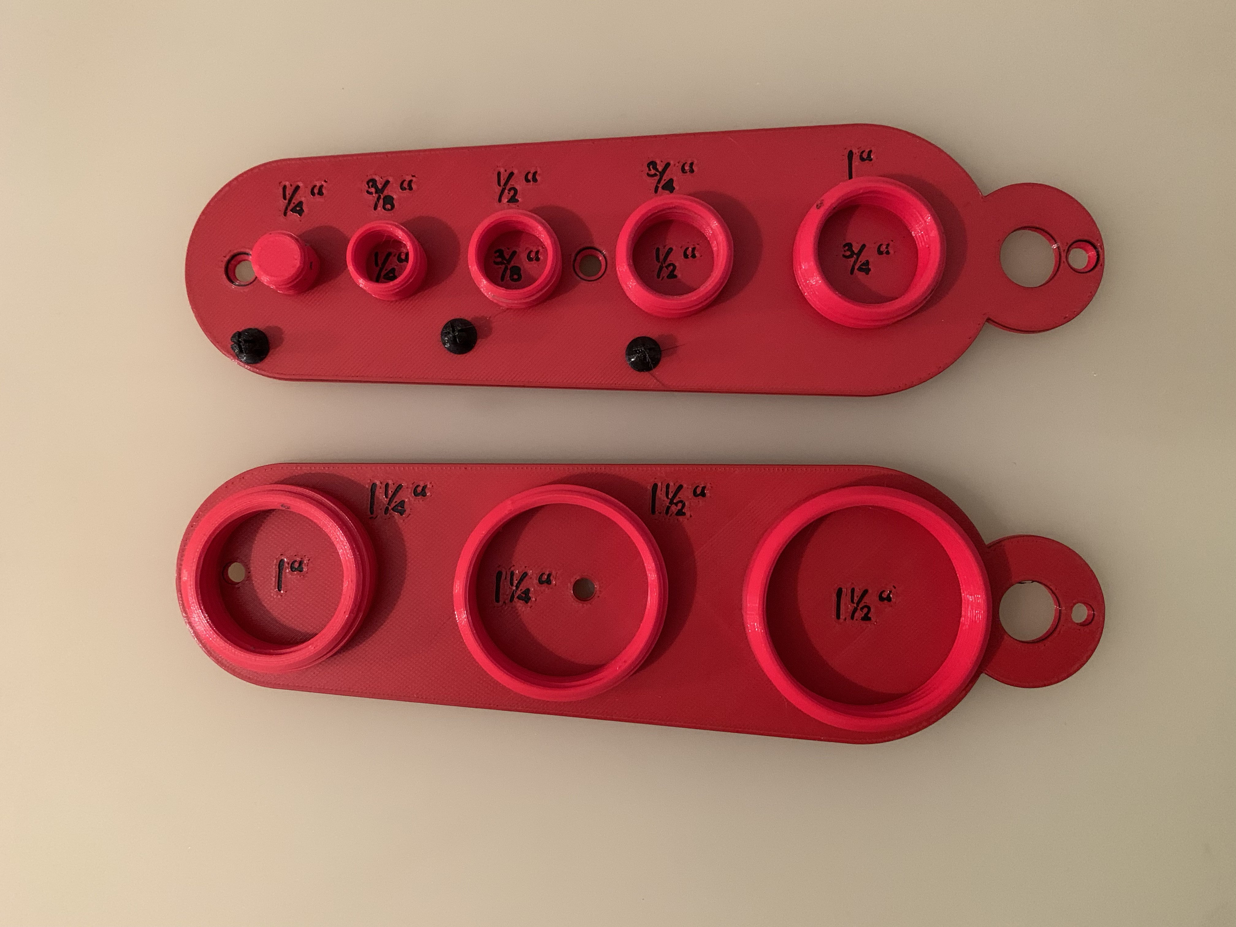 Pipe thread gauge (G-Type) by steffanders | Download free STL model | Printables.com