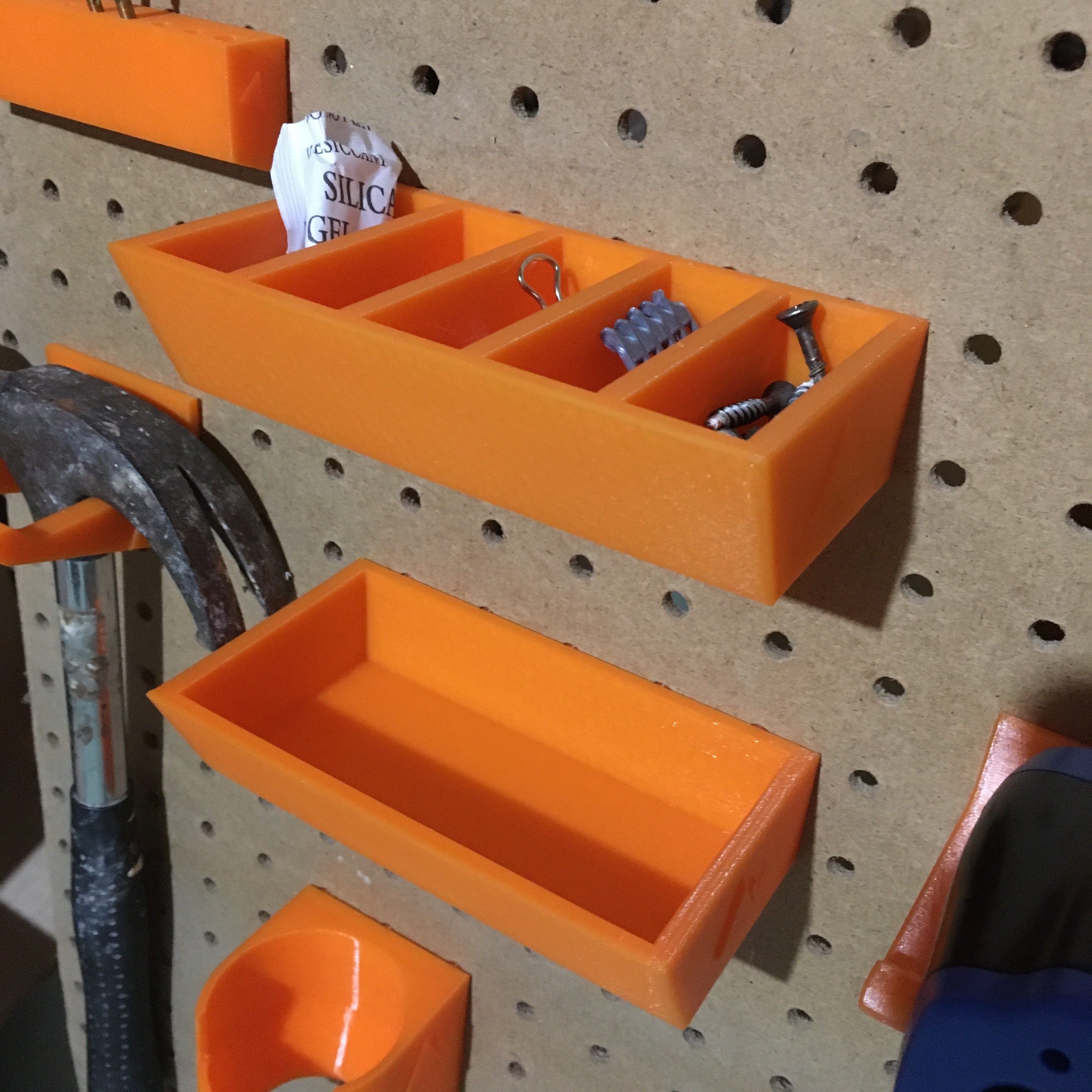 Levitating pegboard containers by Archipel | Download free STL model ...