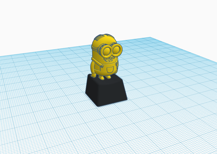 Minion keycap