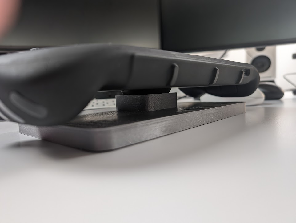 Steamdeck dbrand Killswitch Tablet Clamp Mount 3D model thumbnail