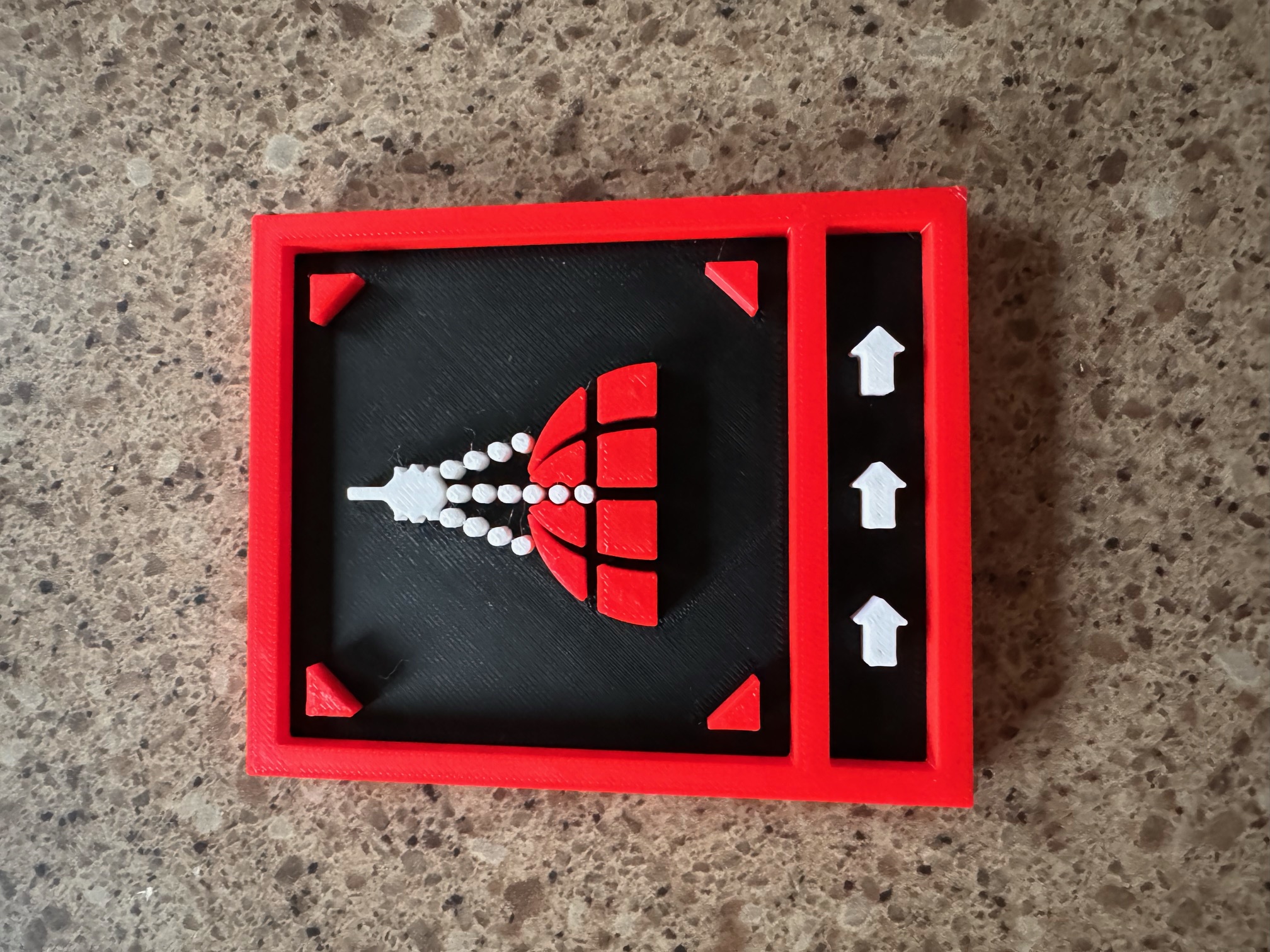 Helldivers 2 Orbital Airburst Strike Plaque