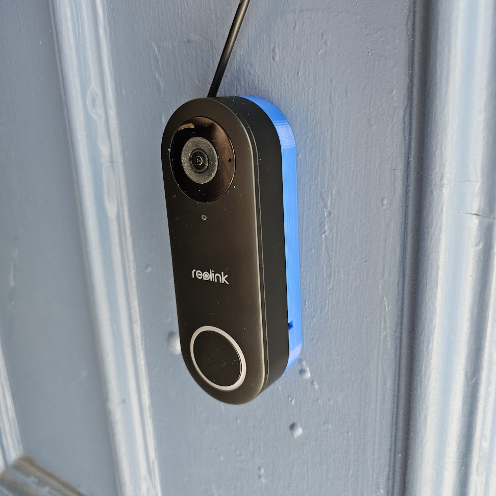 Reolink Wifi Doorbell Camera Mount no Drilling by geekoam Download free STL model