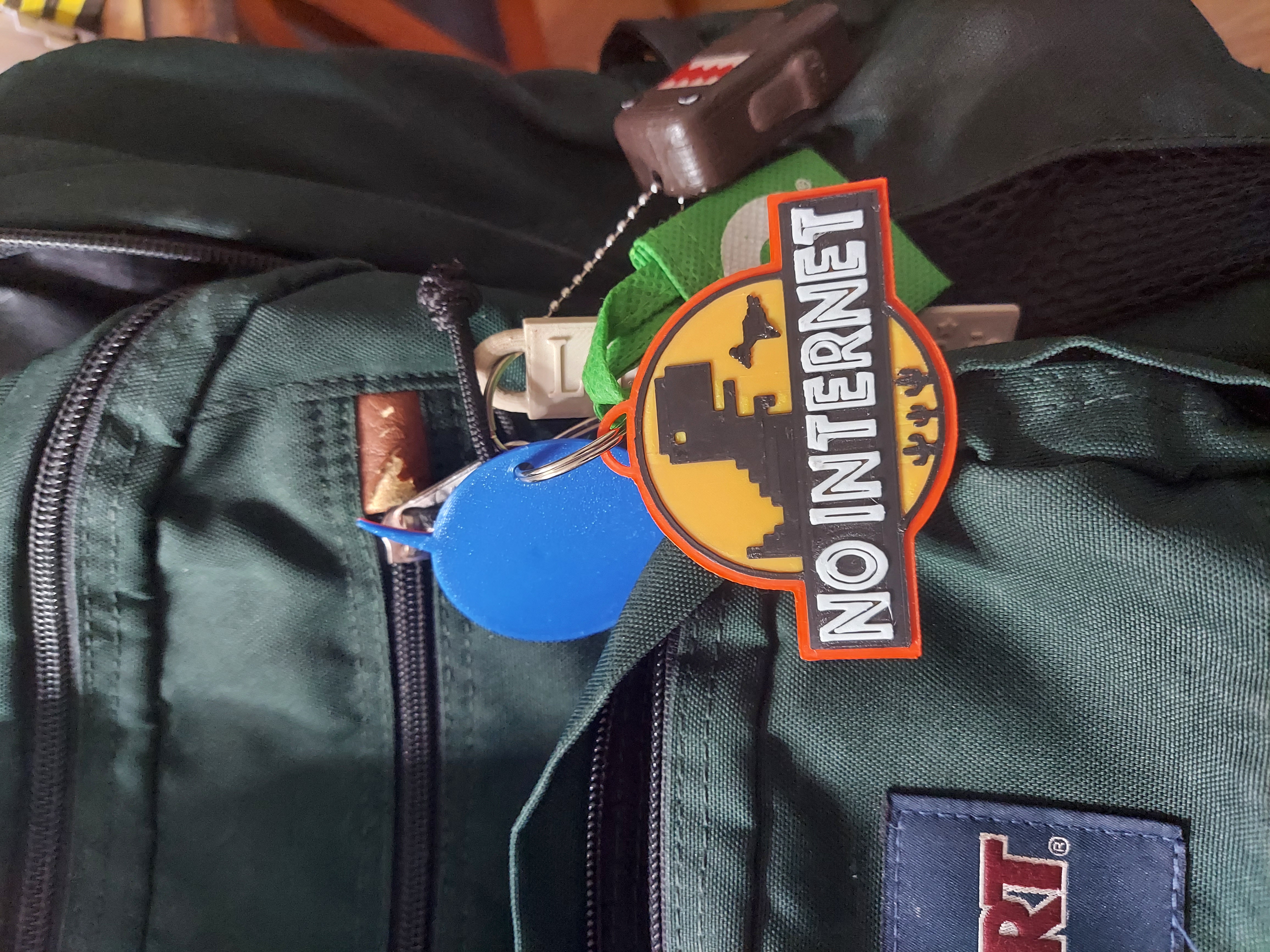 No Internet Keychain