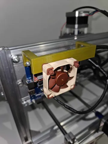 CNC 3018 Cooling mount for  Noctua NF-A4x10 FLX fan