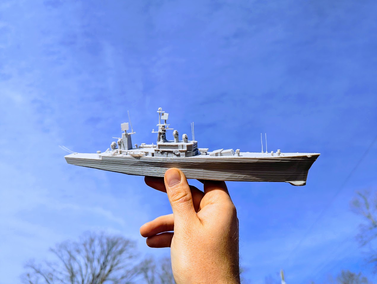 USS Bainbridge DLGN-25 by AtomicBleach | Download free STL model ...