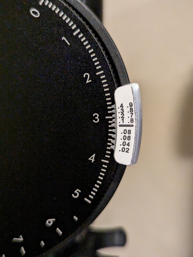 Sculptor 078s Incremental/Vernier Indicator