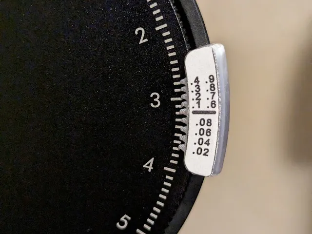 Sculptor 078s Incremental/Vernier Indicator