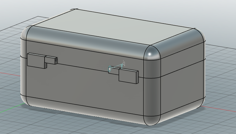 Modular Storage Box with Hinged Lid – Easy Print, Functional Organizer — miniatura 3