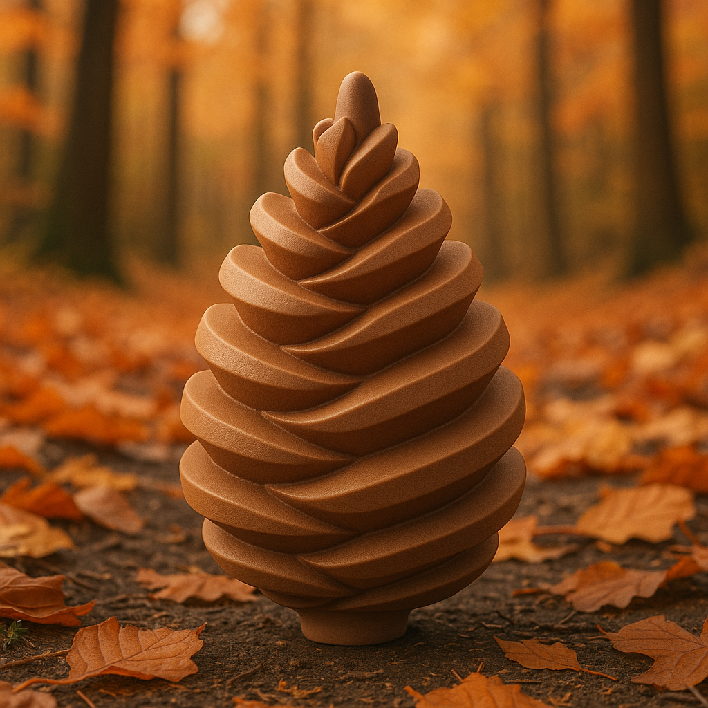 Autumn Spiral Cone
