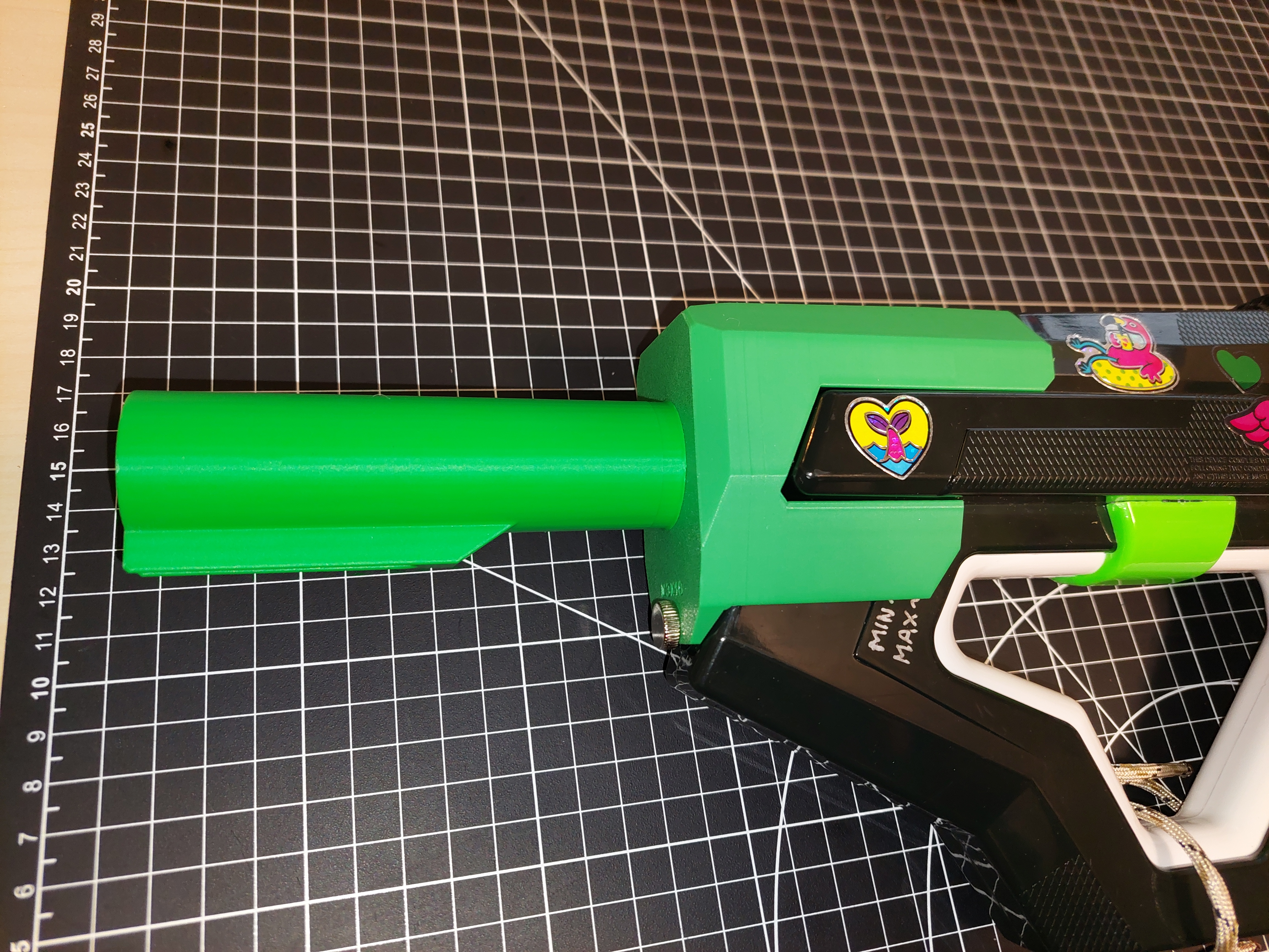 Siren Blink Battery Cover With Stock Attachment Point
