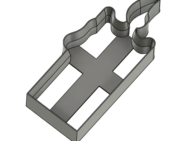 Candle cookie cutter