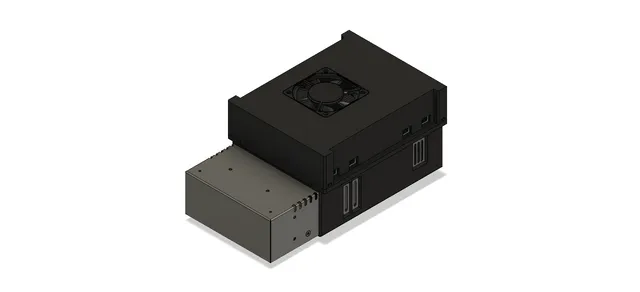 Wondom 4x100 amp  + NES 350-24 psup enclosure