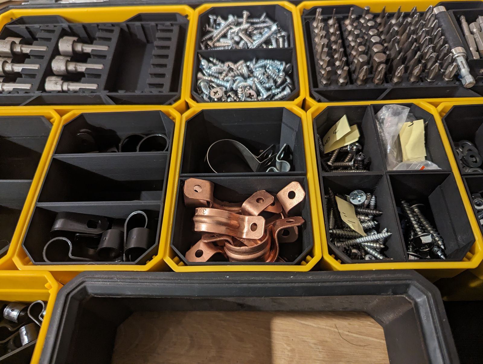 DeWalt Deep Pro Nested Cup - Individual Top Quarters/Thirds/Halves Inserts
