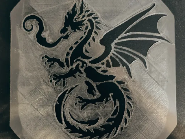 dragon stencil
