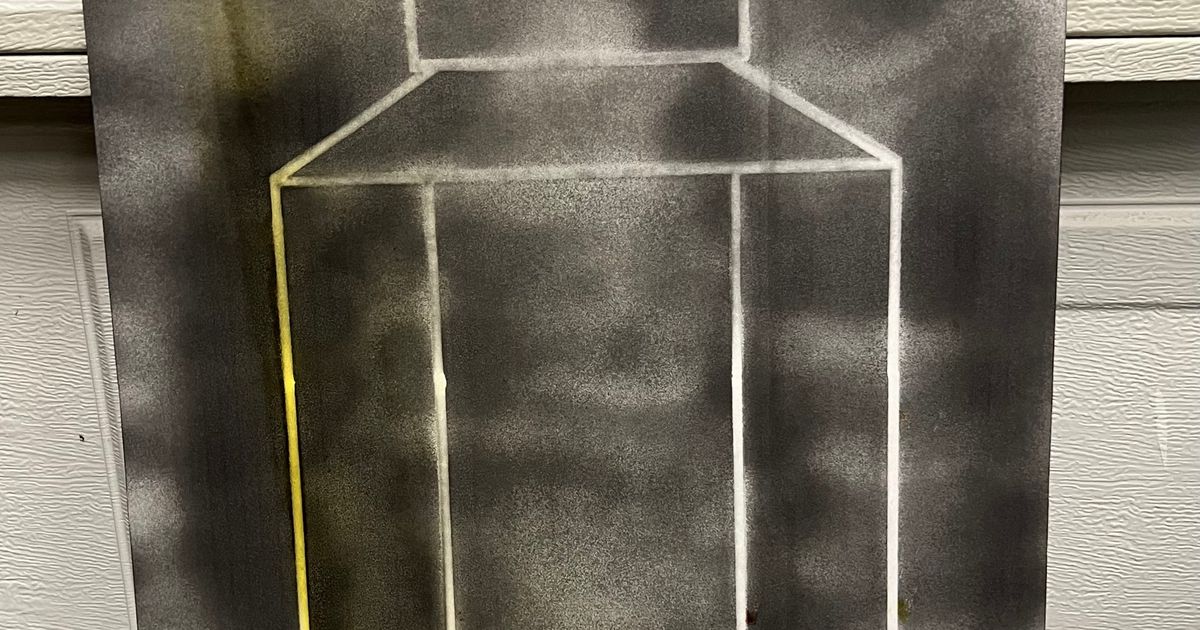 Paint Your Own Cardboard Range Targets IPSC / USPSA by QuadView