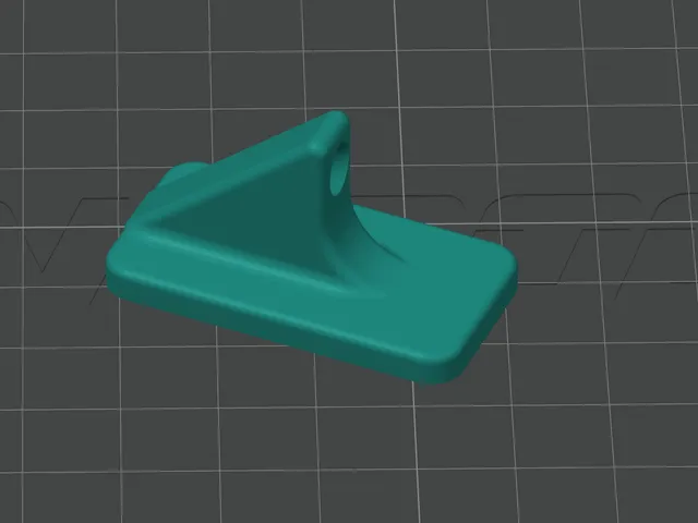 Command Strip Flag Holder - 6mm hole