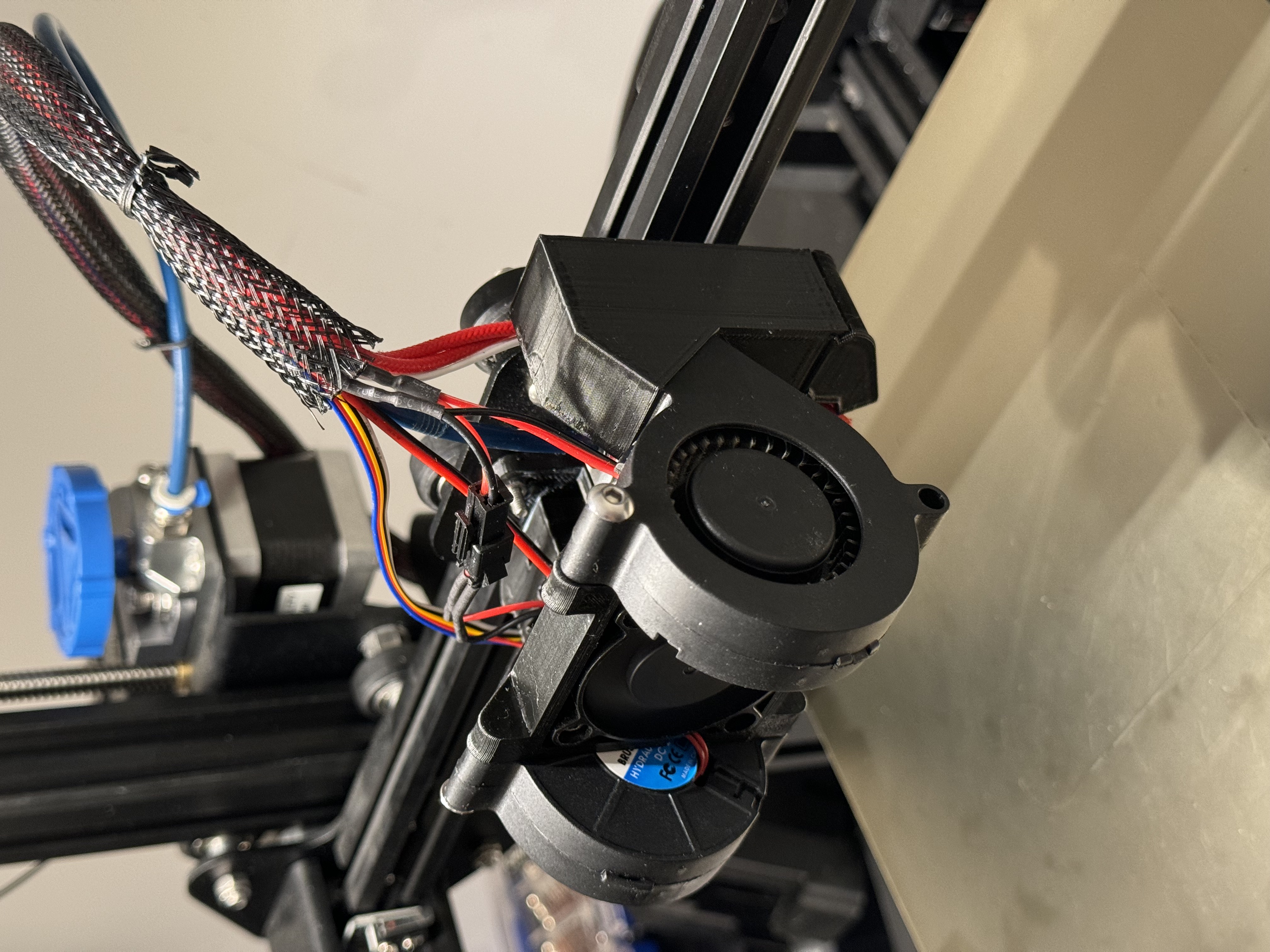 Satsana Dual 5015 Fan Duct for Ender 3 / Ender 3v2 / CR-10