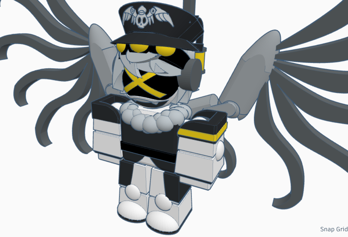Articulated MurderDroid (Roblox Die of Death figure)