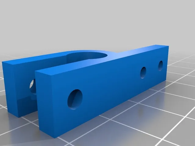 Parametric endstop holder (mendel)