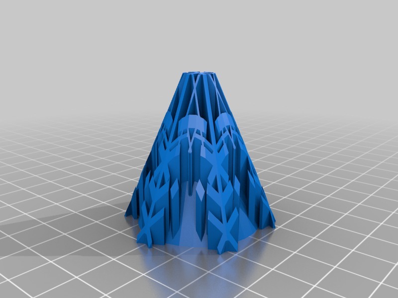 Miniatura 31 do modelo 3D Parametric Snowflake Generator