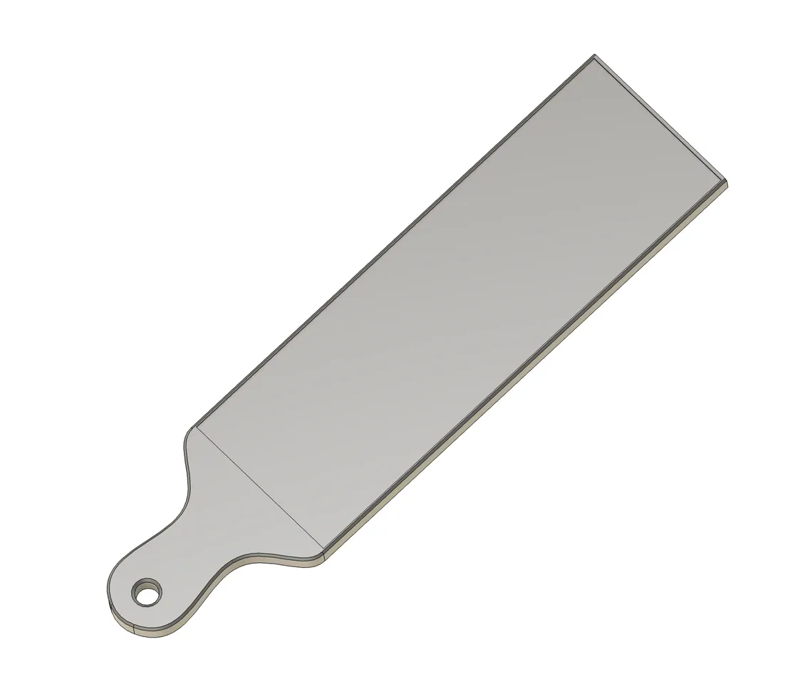Leather strop handle by Baca | Download free STL model | Printables.com